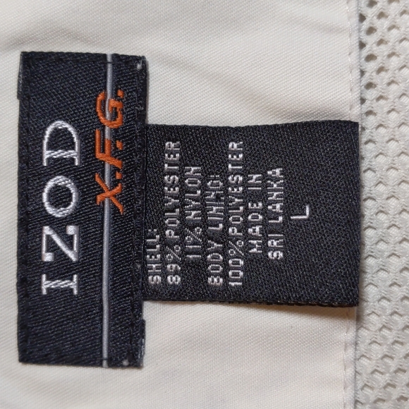 Men’s Izod XFG Extreme Function Golf/Wind Vest Size L - Picture 7 of 8